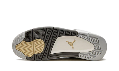 Nike Air Jordan 4 Light Gray Suede Leather