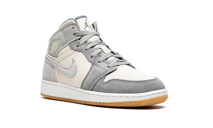 Nike Jordan 1 Mid SE Coconut Milk Particle Grey Suede