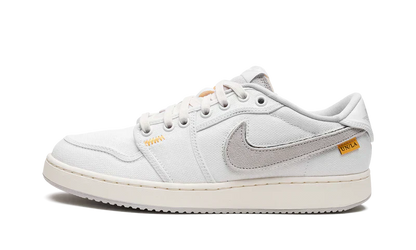 Nike Air Jordan 1 White Neutral Grey Suede Leather