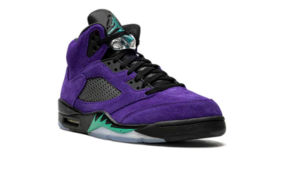 Nike Air Jordan 5 Retro Dark Purple Black Suede