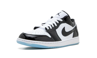 Nike Jordan 1 Black White Patent Leather Cowhide