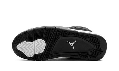 Nike Air Jordan 4 Black White Suede TPU