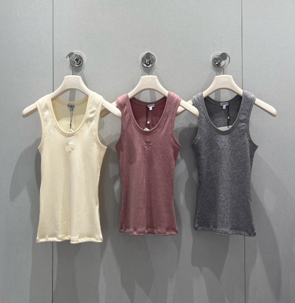 Loewe 25 Sleeveless Top Cotton