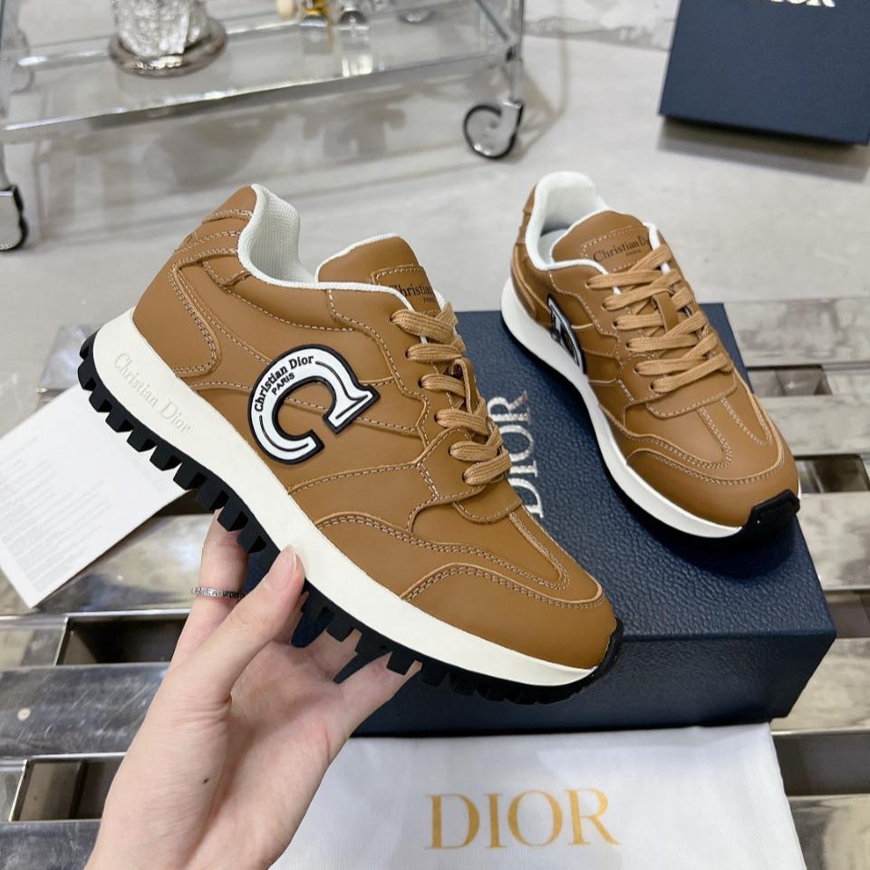 C'est Dior Sneaker 35mm Brown Cowhide