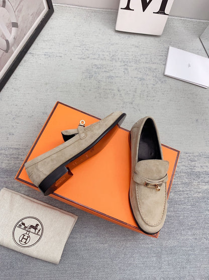 Destin Loafer Suede Beige