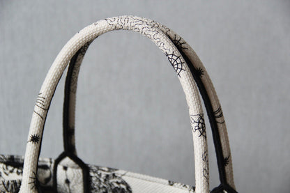 Medium CD Book Tote 36cm Hercules White