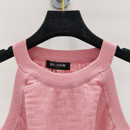 PB Monogram Knitted Top