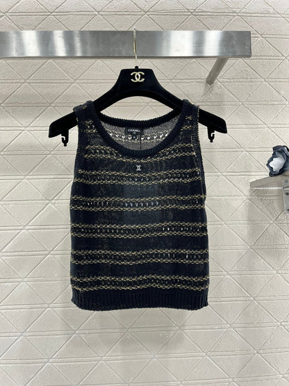 CC Stripe Transparent Tank