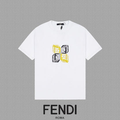 Fendi 2026 Men's Short-Sleeve T-Shirt Cotton 805967