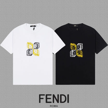 Fendi 2026 Men's Short-Sleeve T-Shirt Cotton 805967