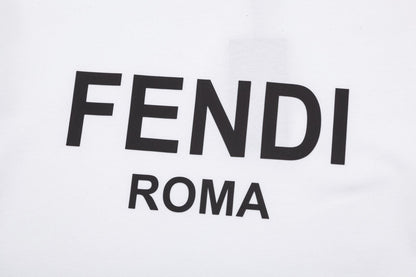 Fendi 2026 Men's Short-Sleeve T-Shirt Cotton 806036