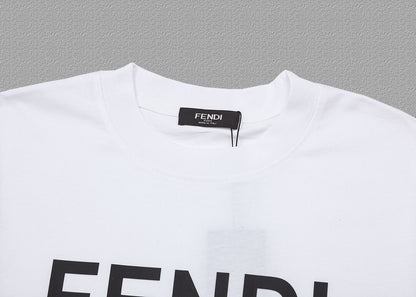 Fendi 2026 Men's Short-Sleeve T-Shirt Cotton 806036