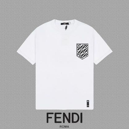 Fendi 2026 Men's Short-Sleeve T-Shirt Cotton 806043