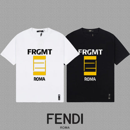 Fendi 2026 Men's Short-Sleeve T-Shirt Cotton 806047