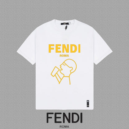 Fendi 2026 Men's Short-Sleeve T-Shirt Cotton 806054
