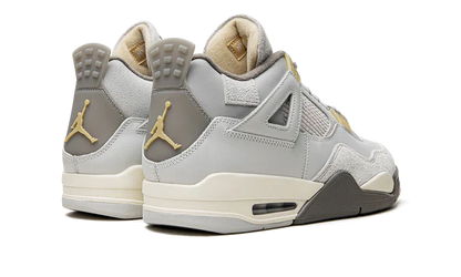 Nike Air Jordan 4 Light Gray Suede Leather