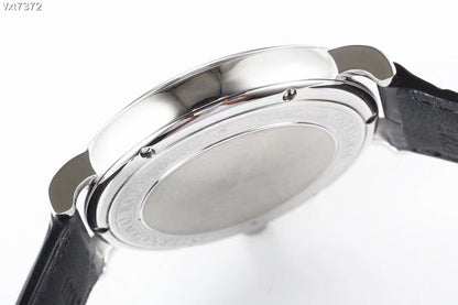 PORTOFINO AUTOMATIC 40MM SILVER DIAL LEATHER