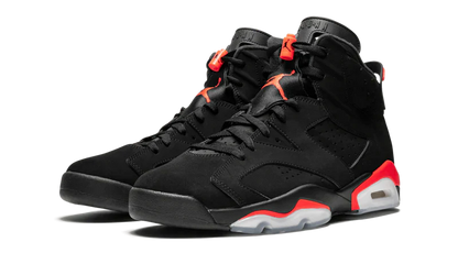 Nike Air Jordan 6 Retro Black Orange Velvet Leather